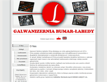 Tablet Screenshot of galwan.pl